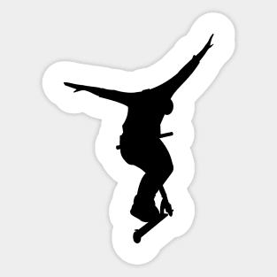 Freestyle scooter stunt NOHANDER Sticker